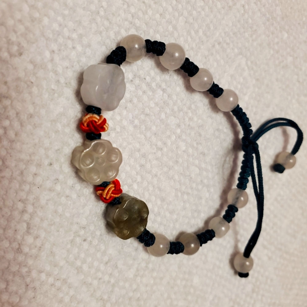 Vintage Jade stone bracelet